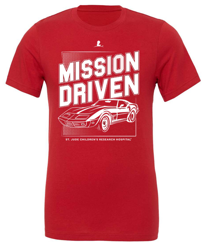 Primary image St. Jude Mission Driven Unisex T-Shirt &ndash; Red